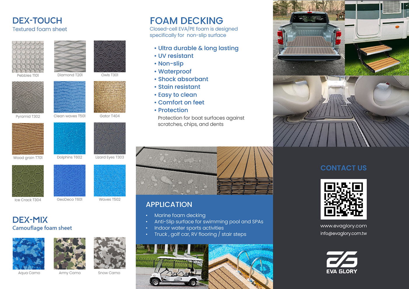 DEXFOAM Marine foam decking